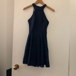 Navy blue mini dress size 1/2